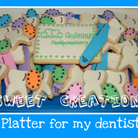 Dentist Cookie Platter 
