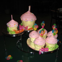 Large And Small Cupcakes 