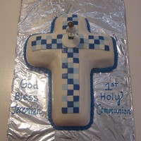 1St Holy Communion Cake (Boy) 