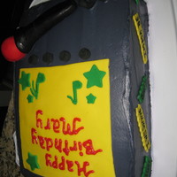 Karaoke Birthday Cake 