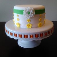 Spring Hello Kitty Made this for my manager's birthday, because she is obsessed with Hello Kitty. I went and picked out a Hello Kitty plushie, and then...