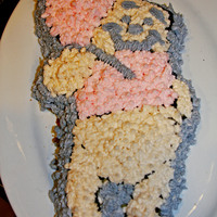 Winnie The Pooh Just bought the wilton winnie the pooh pan. This is my first cake that i did a face with icing .