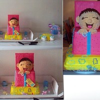 Baby Shower Cake This was a cake I made for my brother and his wife for their new baby boy. They had been waiting to adopt a child for a couple of years and...