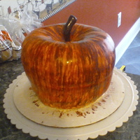 1St Carved Cake Just for practice.