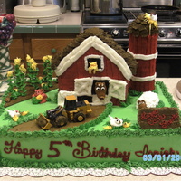 Farm Farm for my nephew, you might not be able to see them but there are mice in the cornfield.