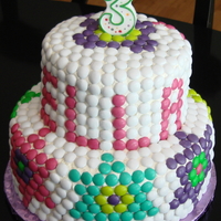 M&m Birthday Cake I created this cake for my daughter's 3rd birthday. It's funny because with all the cake skills I have learned over the past few...