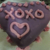 Mini Valentines Day Cakes I made these cute mini cakes for all my family members on Valentine's