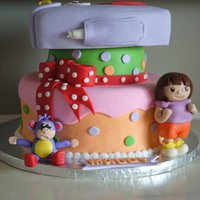 Dora Boots And Backpack 