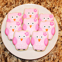 Owl Cookies These are owl cookies made with the NFSC recipe and Antonia74 Royal Icing!!