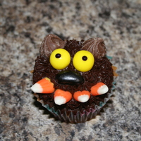 Werewolfie Fun with Halloween cupcakes...the cutest (and most delicious) werewolf ever! :)