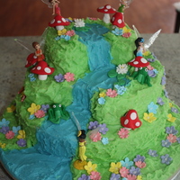 Fairy Birthday Cake 