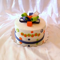 Kelsey Birthday The other side of the cake says Grandpa. It was a combo birthday party.