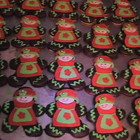 A Few Christmas Cookies Love my cricut. Sugar cookies dipped in Kalua Gananche. Yum