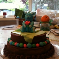 My Best Friend's First Mother's Day! I made this cake as a surprise for my best friend on her first Mother's Day. Sorry for the dark photo, it was taken in a rush when I...