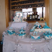 Hagens Cake dress -up party-jewelry box cake and make-up with shoes,make-up-from sugarpaste and buttercream frosting