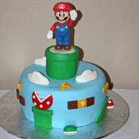 Super Mario I made this for my hubby who is a big fan of Mario Bros.