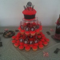 Twilight Eclipse Cupcakes Twilight Sage Eclipse cupcakes