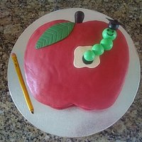 Teacher's Graduation This cake was created for my friend who graduated from the University as a teacher.