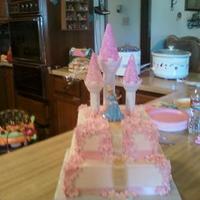 Princess Castle Cake 