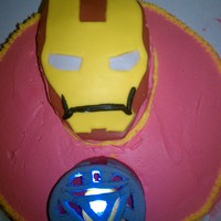 Iron Man My red was not so red. But I liked the result.