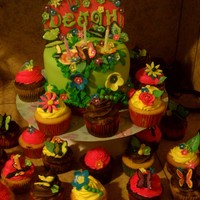 Full Of Color I made these for my God- daughter's 3rd birthday.