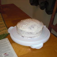 Off To A Bad Start... This was the first cake I've ever decorated that I did to practice before I started Course 1. I used the Wilton BC recipe, but i used...