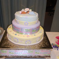 3 Tier Round Cake And Small Chocolat Cake This cake has three tiers: bottom tier was vailla poundcake, middle tier was filled with strwaberry preserve and top tier was filled with...