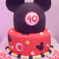 Mickey Cake 