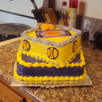 Laker Cake 