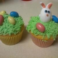 Easter Cupcakes The lady I made the previous cupcakes for wanted another dozen.