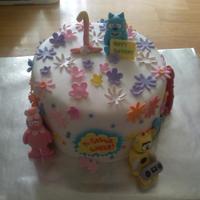 Yo Gabba Gabba All figures made from fondant along with flowers