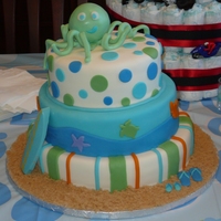 Under The Sea Made for a beach and ocean themed baby shower.