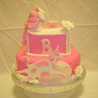 First Baby Shower Cake 