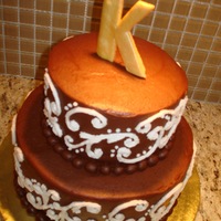 Chocolate Wedding Cake 