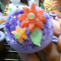 Gumdrop Flowers With Buttercream Frosting 