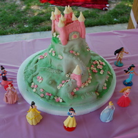 Princess Castle Cake 