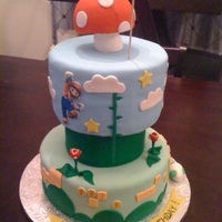 Super Mario Brothers Cake 