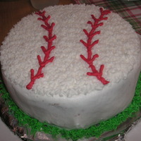 Baseball Cake I got this idea from some amazing cakes I saw here on CC!