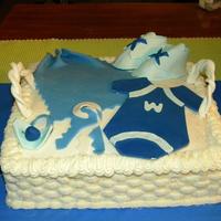 Baby Basket basket full of baby goodies