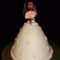 Engagement Cake My very first attempt at using fondant, not perfect but happy for a first go.