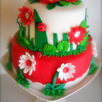 My 1St Tiered Cake Made this cakes for Wilton's Yearbook promo at Michaels.