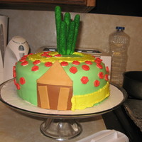 Wizard Of Oz This was a cake for my mom's bday. She loves the wizard of oz. It is made of mmf and the inside has 5 layers, that were colored like...