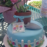 Garden Scene I was asked to make this cake based on the one in the Wilton book, this was my take on it. I know there are a ton like it on here but I...