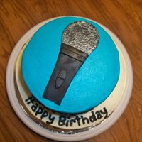 Microphone Cake 