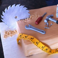 Tools For Aaron This cake was for my good friend's son Aaron. He likes tools, even though he's not allowed to play with them. I found some great...