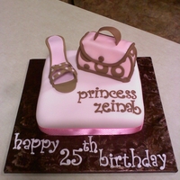 Princess Shoe & Purse 