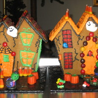 Halloween House Gingerbread House