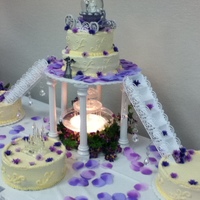 Buttercream Cake Contest Lavendar Wedding
