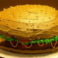 Hamburger Cake 