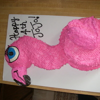 Flamingo Cake This was for a Flamingo Themed birthday party...